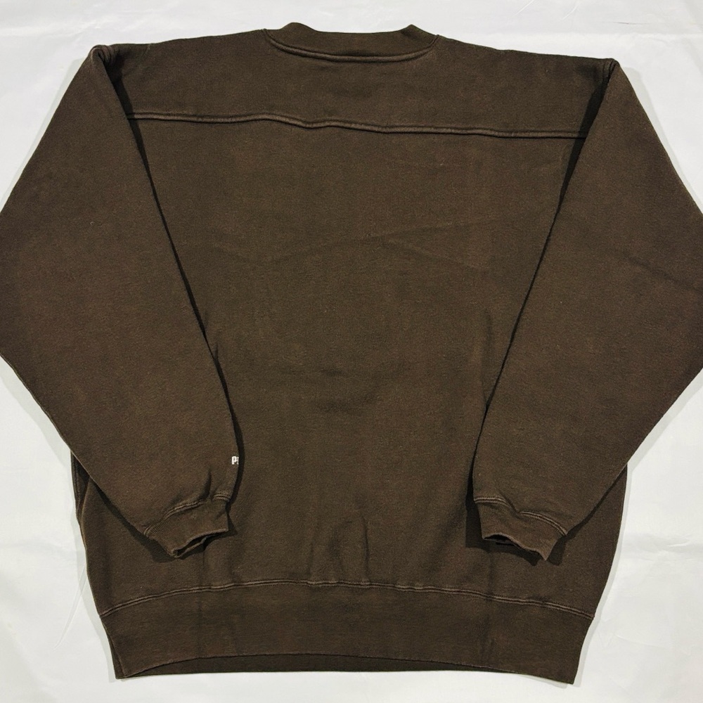 Vintage PUMA Cleveland Browns Dawg Pound Crewneck Sweater - Picture 7 of 8